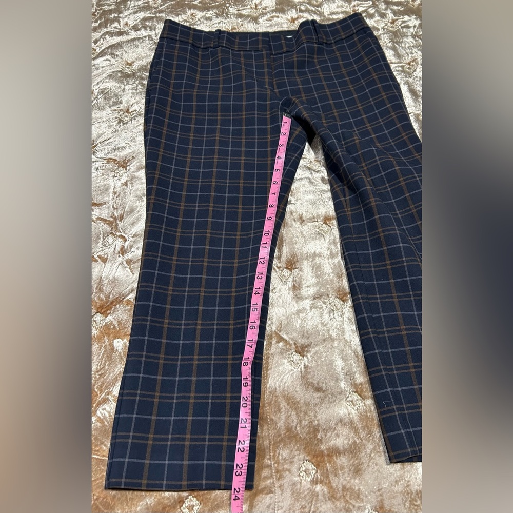 Ann Taylor Navy Petite-Devlin Fit Trousers View 6